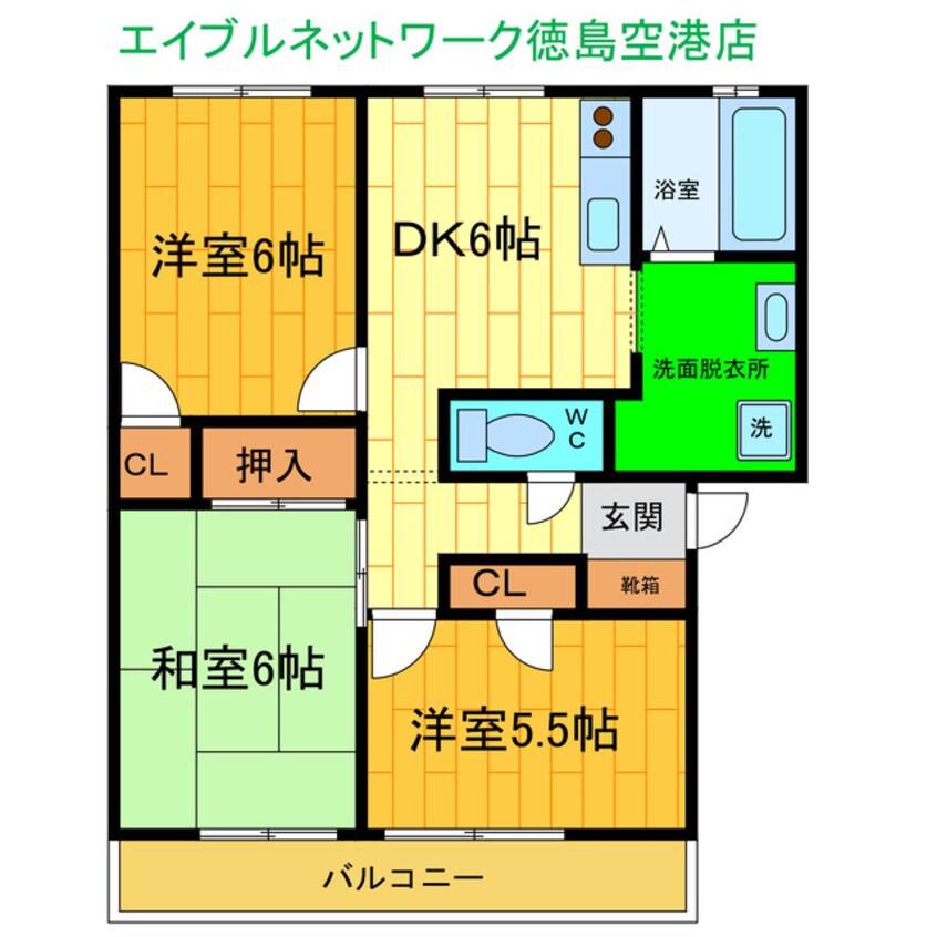 間取図 グリーンシャトー　ルミエール