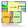 パークホームズ 2LDKの間取り