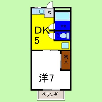 間取図 北島ハイツ