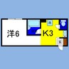 ハイツ21 1Kの間取り