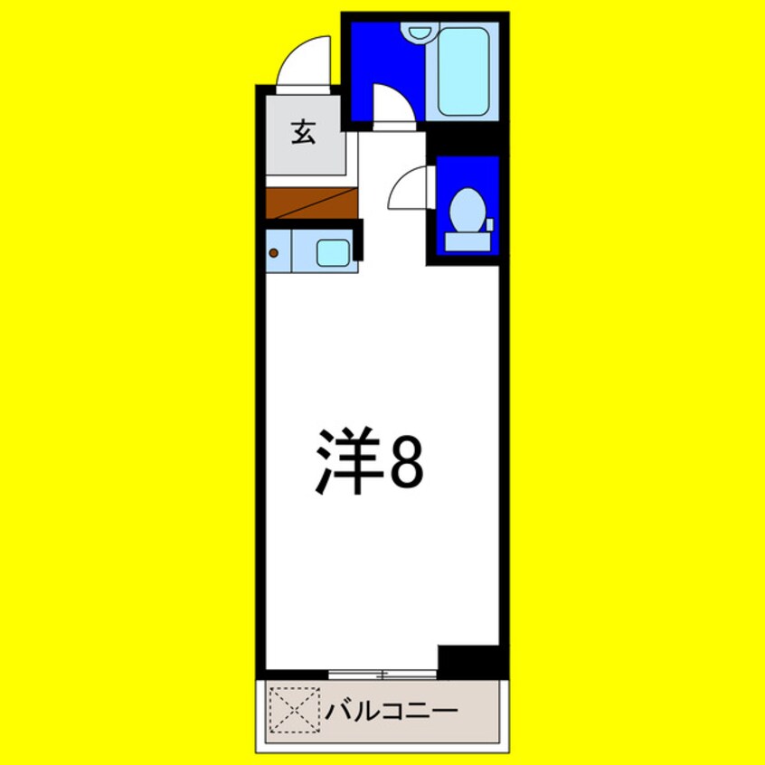 間取図 ハイツ21