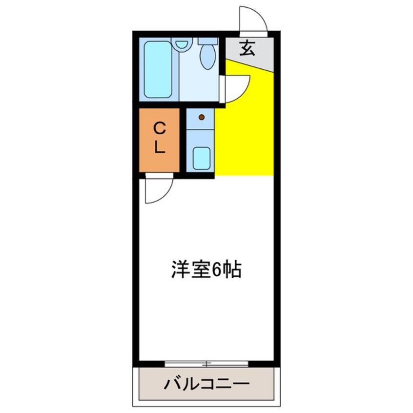 間取図 長谷部マンション