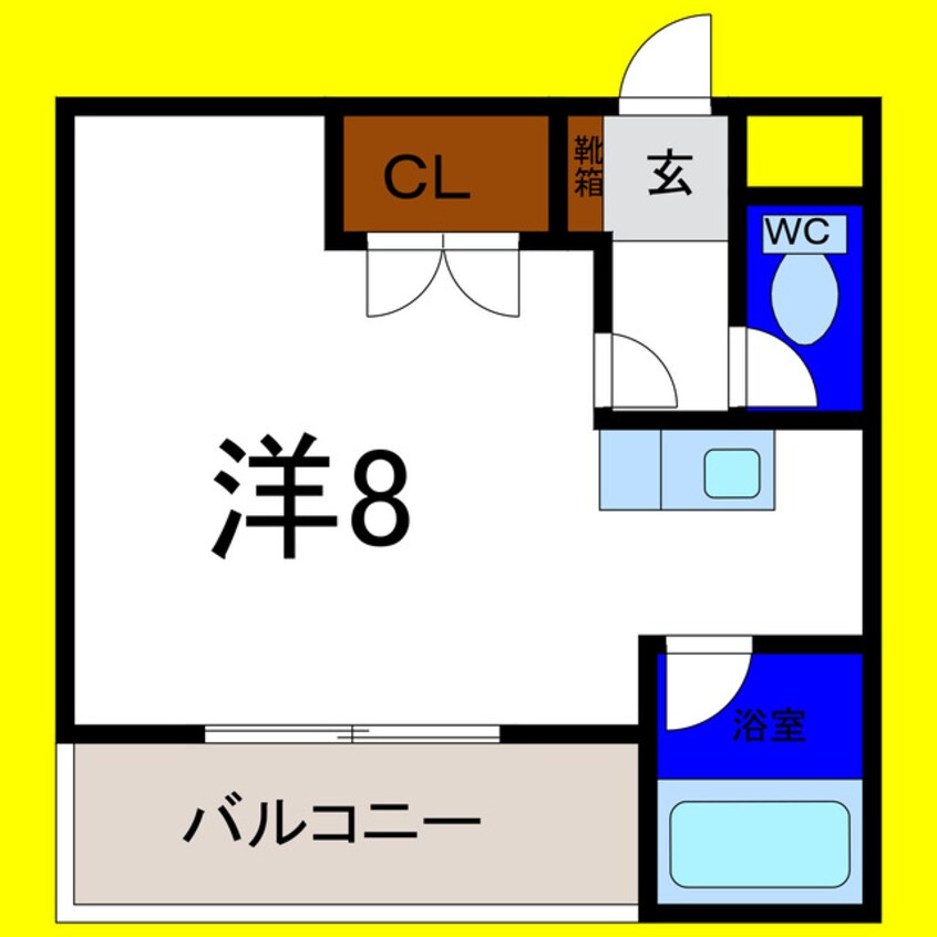 間取図 ピュアメゾン阿部