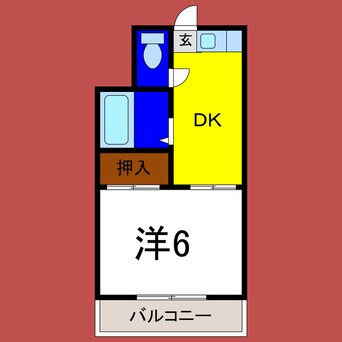 間取図 コーポ小笠原