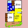 シャーメゾン藍住Ｄ 2LDKの間取り