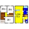 フィットセル川内平石 3LDKの間取り