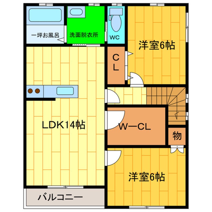 間取図 ラミエーラⅡ