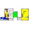 コモド南棟 3LDKの間取り