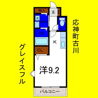 間取図 グレイスフル