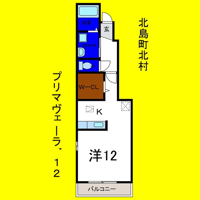 間取り図 プリマヴェーラ’１２