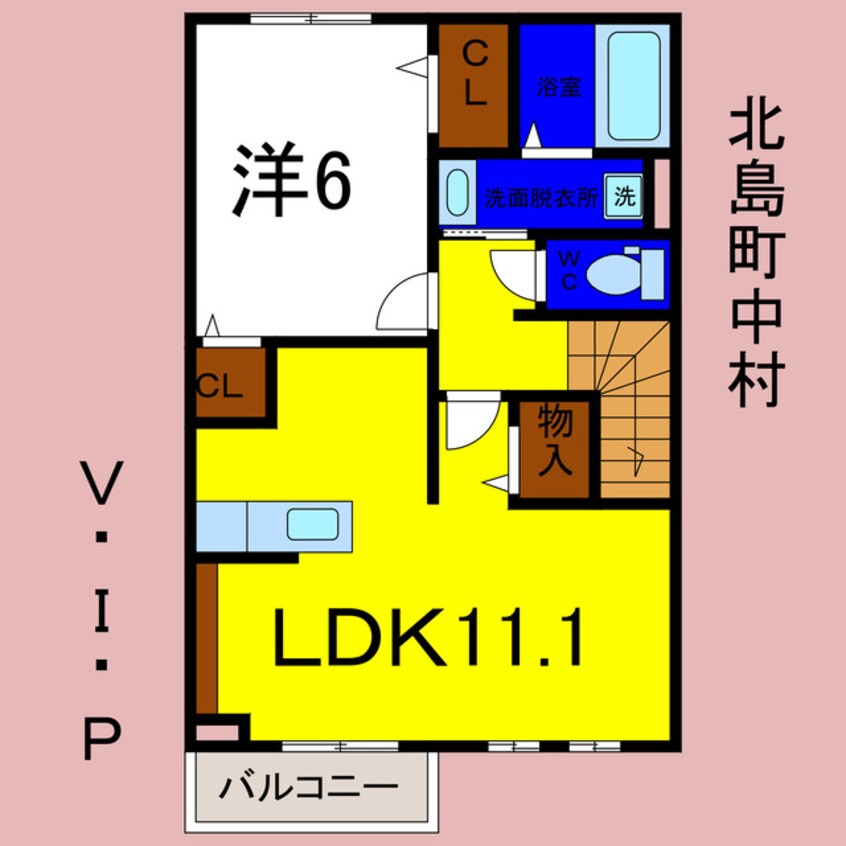 間取図 Ｖ．Ｉ．Ｐ．