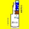 ＡＫＡＲＩ 1Kの間取り