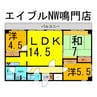 サンロイヤル鳴門 3LDKの間取り