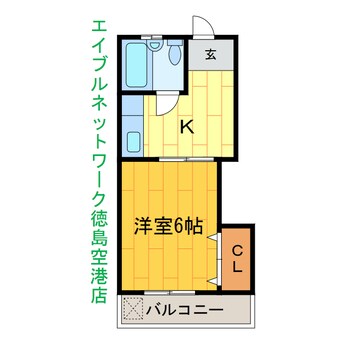 間取図 アポスタ応神