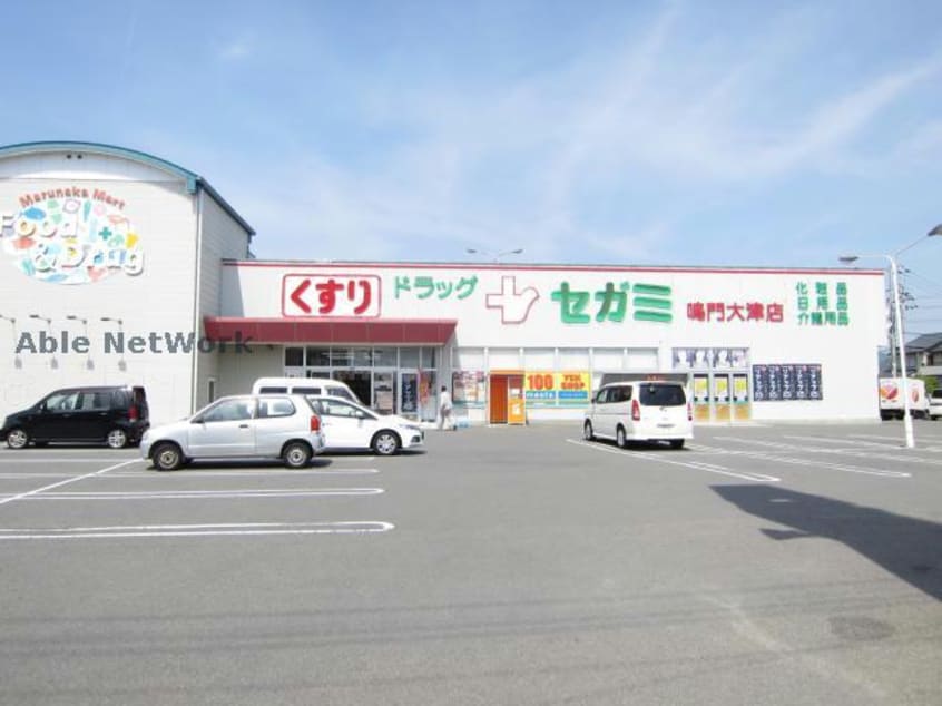 ドラッグセガミ鳴門大津店(ドラッグストア)まで1920m アムール21Ｅ