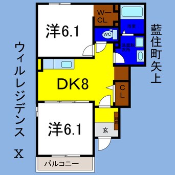 間取図 ウィルレジデンスⅩ