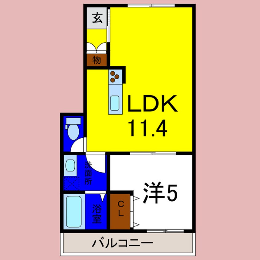 間取図 ピース・アレグリア