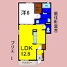ブリエⅠ 1LDKの間取り