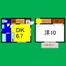レインボータウン乾 1DKの間取り