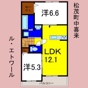 間取図 ル・エトワール