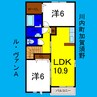 ル・ヴァンＡ 2LDKの間取り