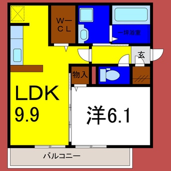間取図 アムール21Ｆ