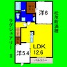 ラグジュアリーⅡ 2LDKの間取り