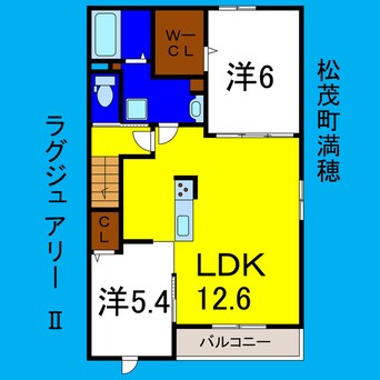 間取図 ラグジュアリーⅡ