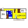 エスペランサ 2LDKの間取り