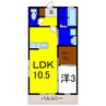 ＳＥＧＵＲＡ笹木野Ａ 1LDKの間取り
