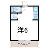 Mビル 1Rの間取り