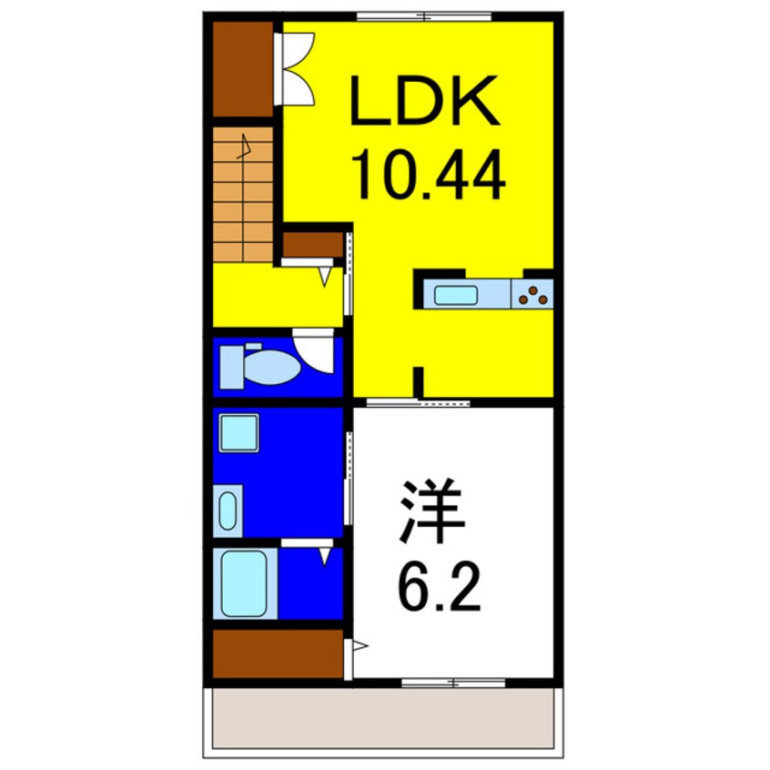 間取図 ピース・クレアＣ