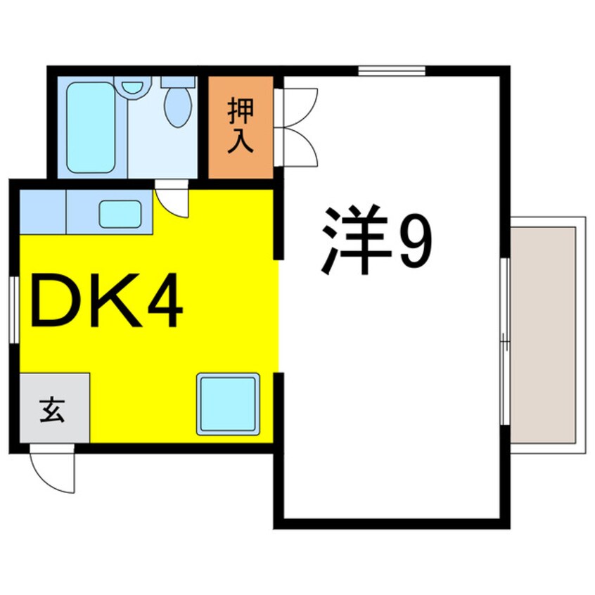 間取図 サンキュ藍住