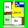 第2木内ハイツ 3LDKの間取り