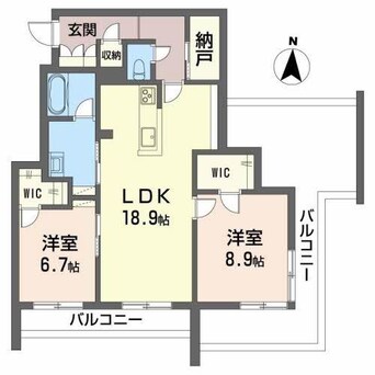 間取図 ベレオ南佐古