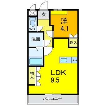 間取図 レジデンス城西Ⅰ