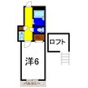 フェアリー大和町 1Kの間取り