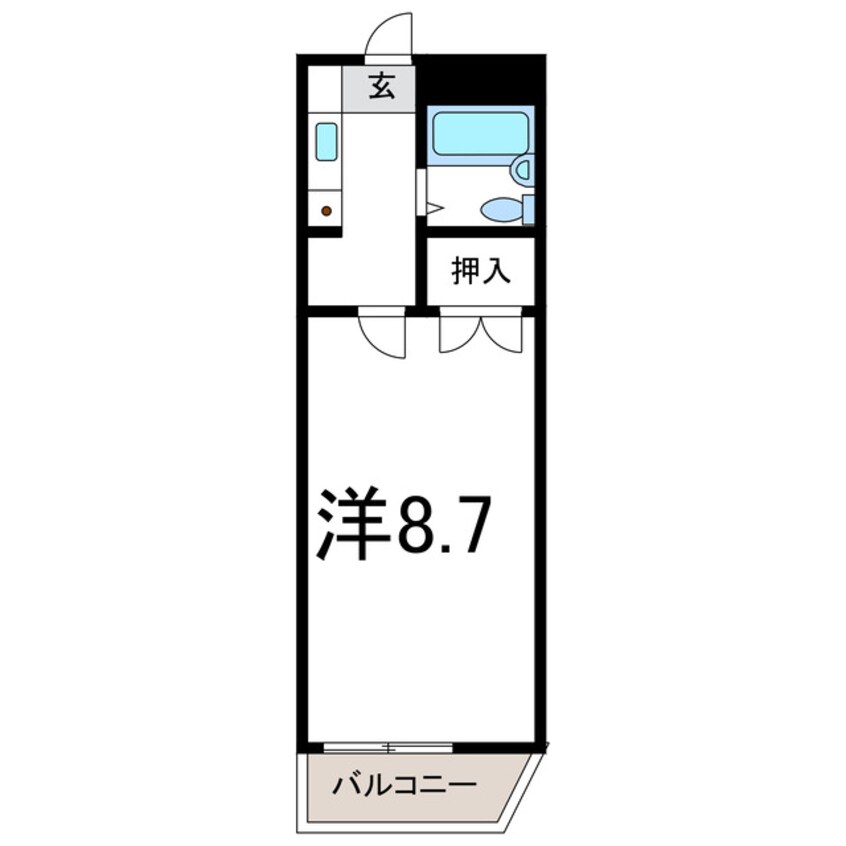 間取図 ラ・リュンヌ・ドール