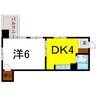 ル・プルミエ 1DKの間取り