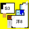 エスタシオン二軒屋 1SRの間取り