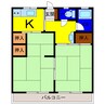 ロイヤルハイツ 2Kの間取り