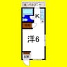 コーポ・ハッピー 1Rの間取り