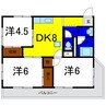 セグラ南沖洲 3DKの間取り