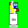 アポスタ蔵本公園 1Kの間取り