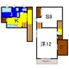 ココカラハウス川内5 1SKの間取り