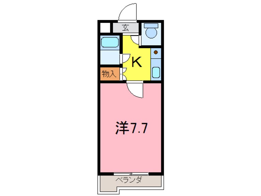 間取図 カーサビアンカ