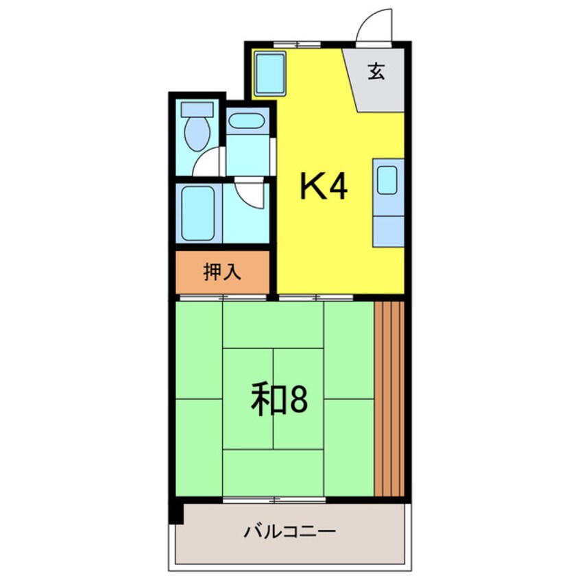 間取図 エシュリオン原崎