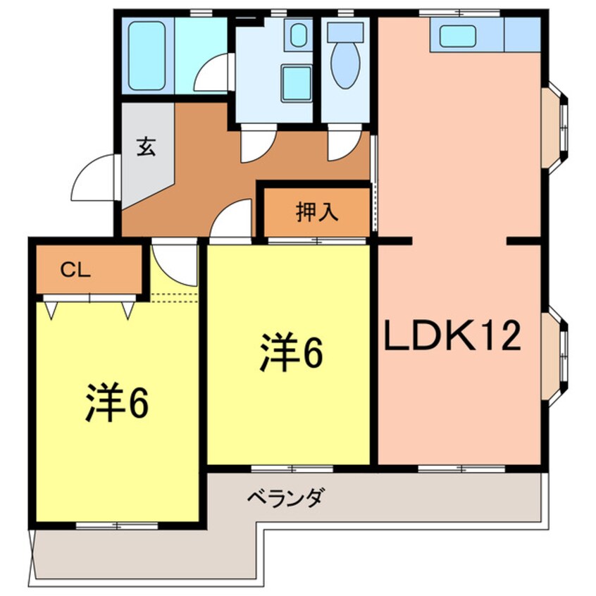 間取図 マンション布友