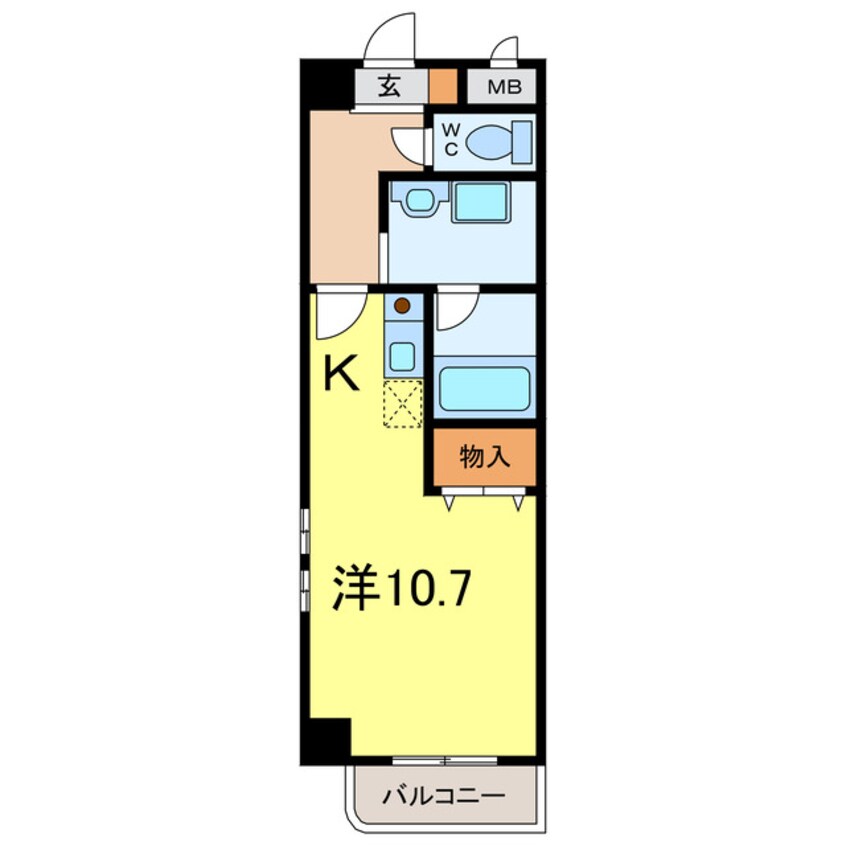 間取図 ハイライフマンションＨＯＲＩＯ　Ｂ.Ｌ.Ｄ