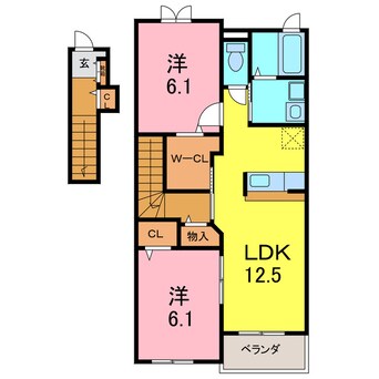 間取図 ルミエール岬